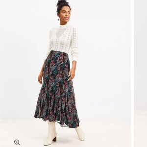 Loft Garden Godet Maxi Skirt (XXS, Petite)